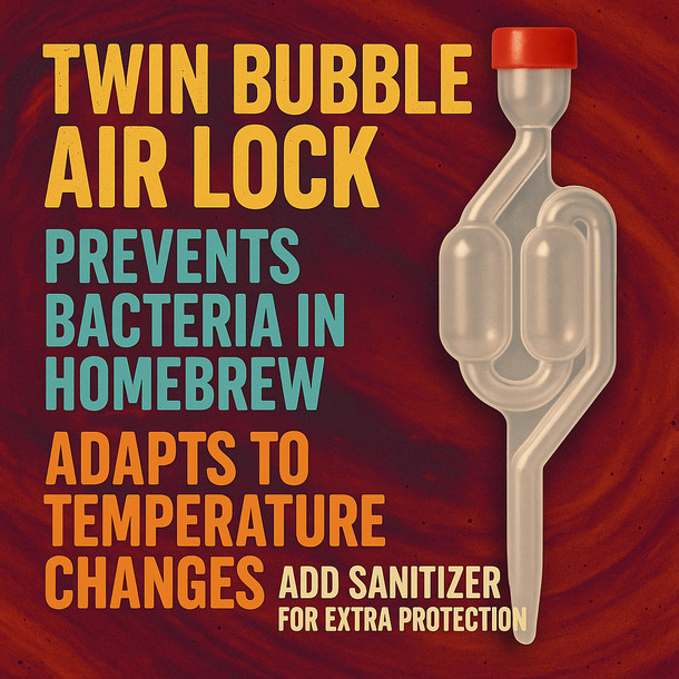 LD Carlson Twin Bubble Airlock