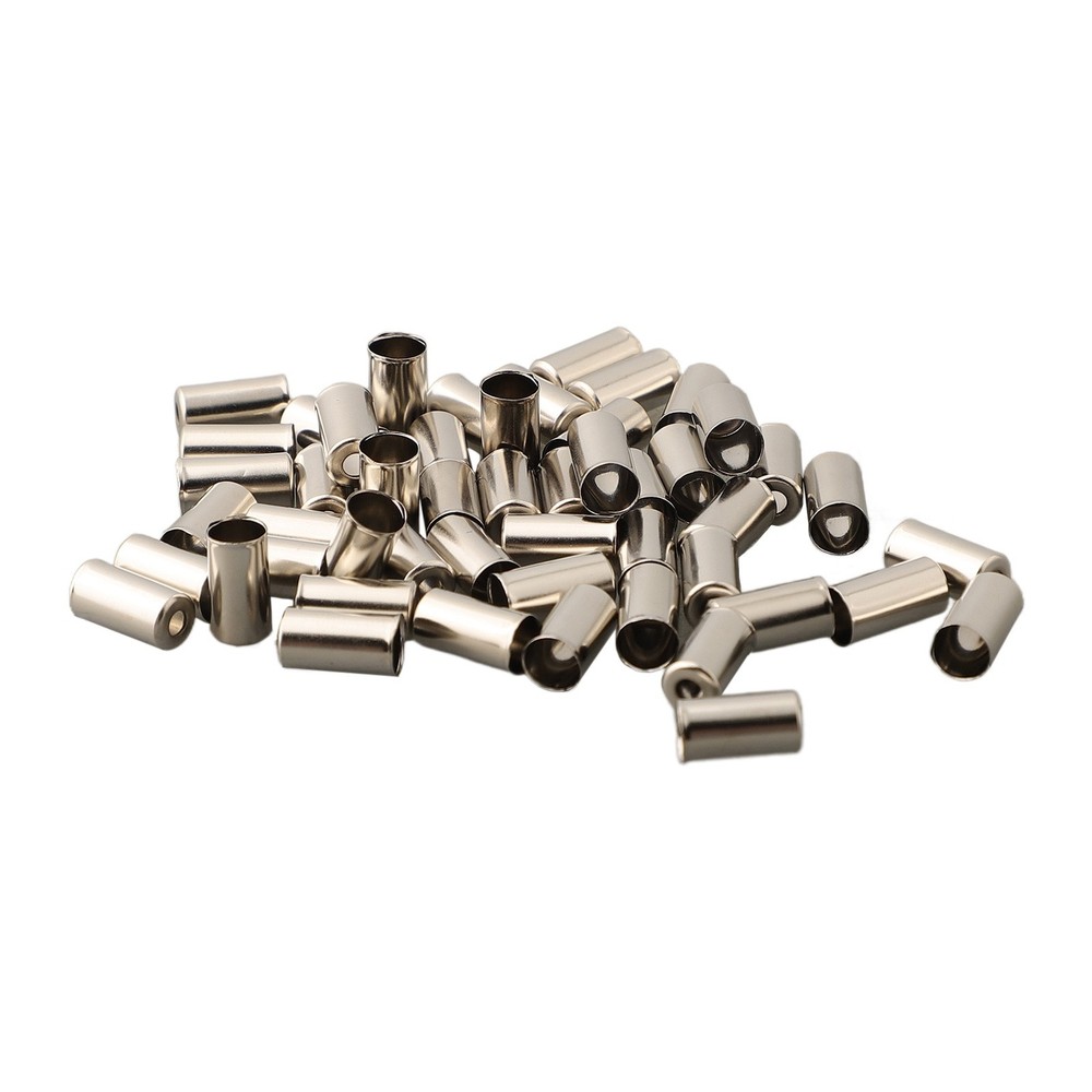 50Pcs Brake Cable End Cap 5mm Bicycle Cable Housing Ferrules Practical