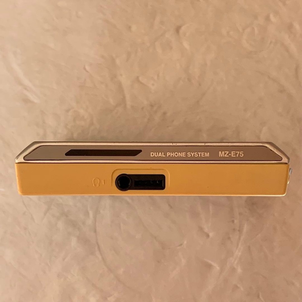 Sony MZ-E75 MD Walkman Operation confirmed