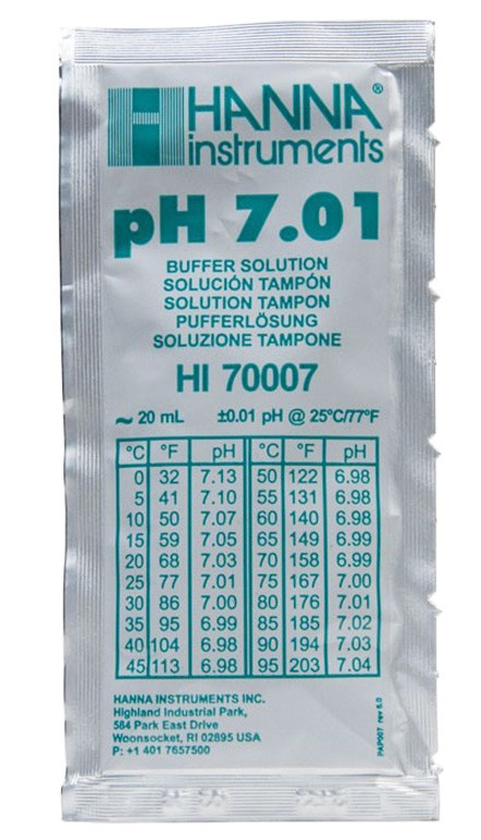 20 ml - pH 7.01 - Buffer Solution - pH