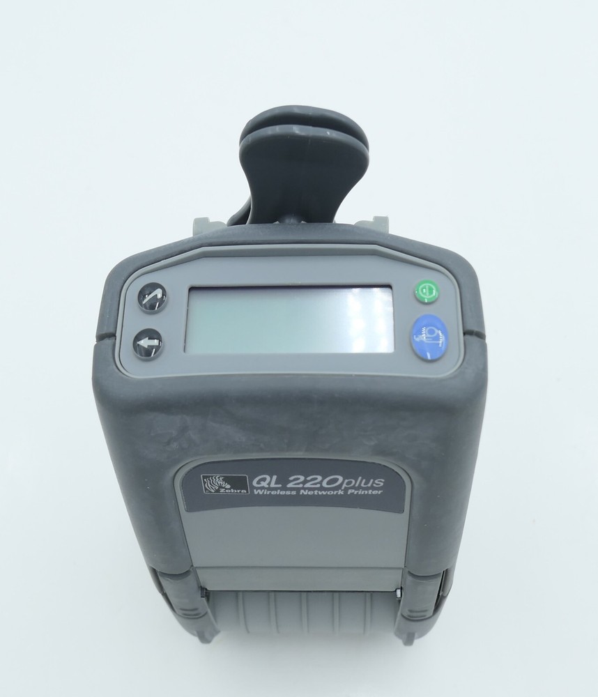 Zebra QL220 Plus Q2D-LUGA0000-00 Portable Barcode Label Wireless Printer NEW