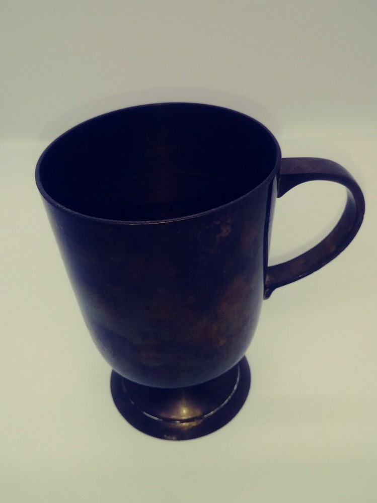Bronze Cup Antique Unmarked Decor Display Middle Eastern