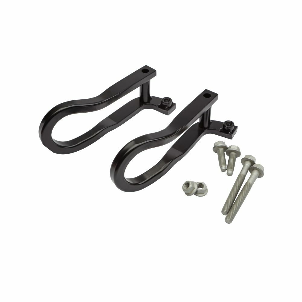 2022-2026 Chevrolet Silverado 1500 Front Tow Hooks 84726049 Black Genuine OEM GM