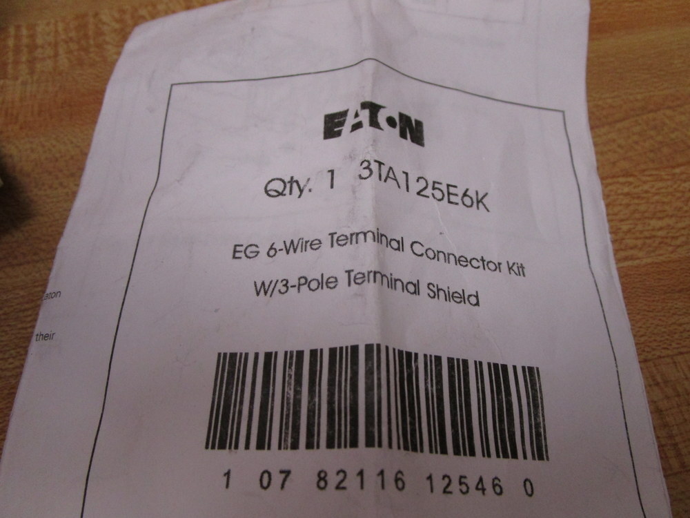 Eaton 3TA125E6K Terminal Connector Kit