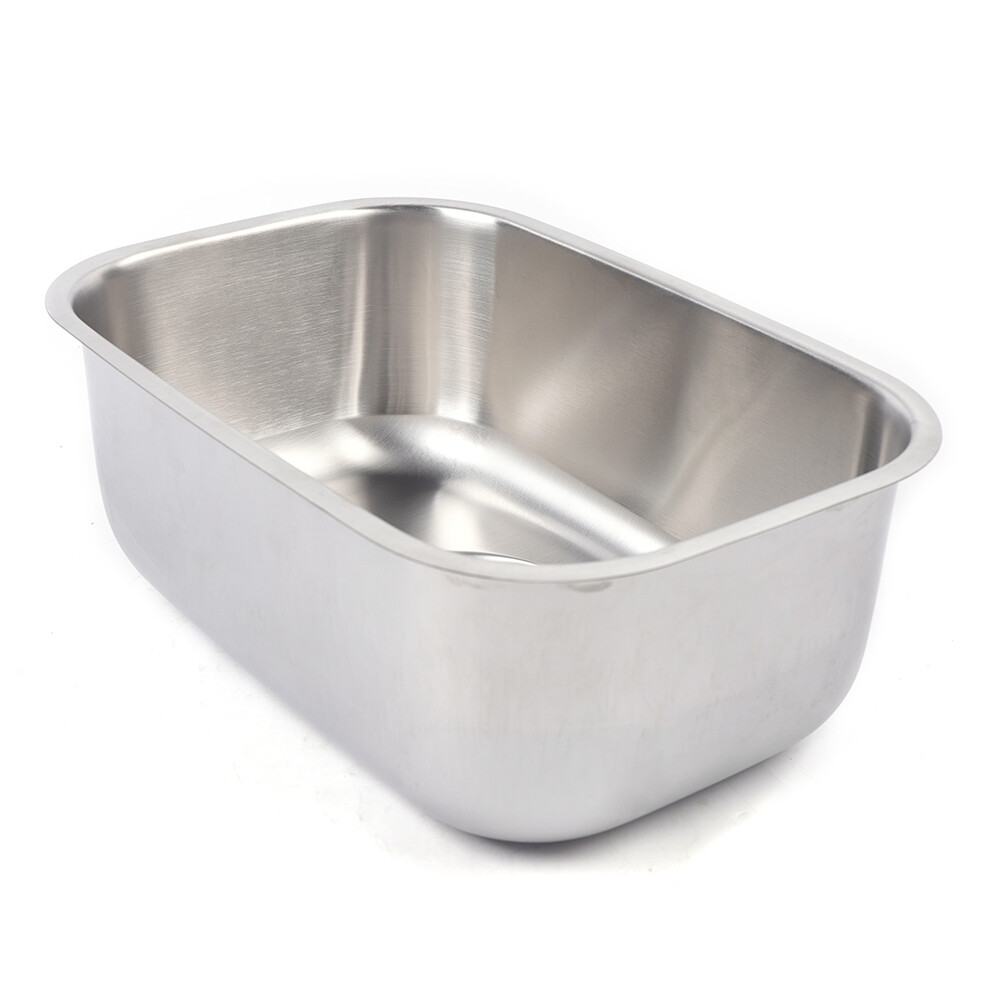 Small Stainless Steel Narrow Rectangle Undermount Sink Compact Bar Sink Kitchen