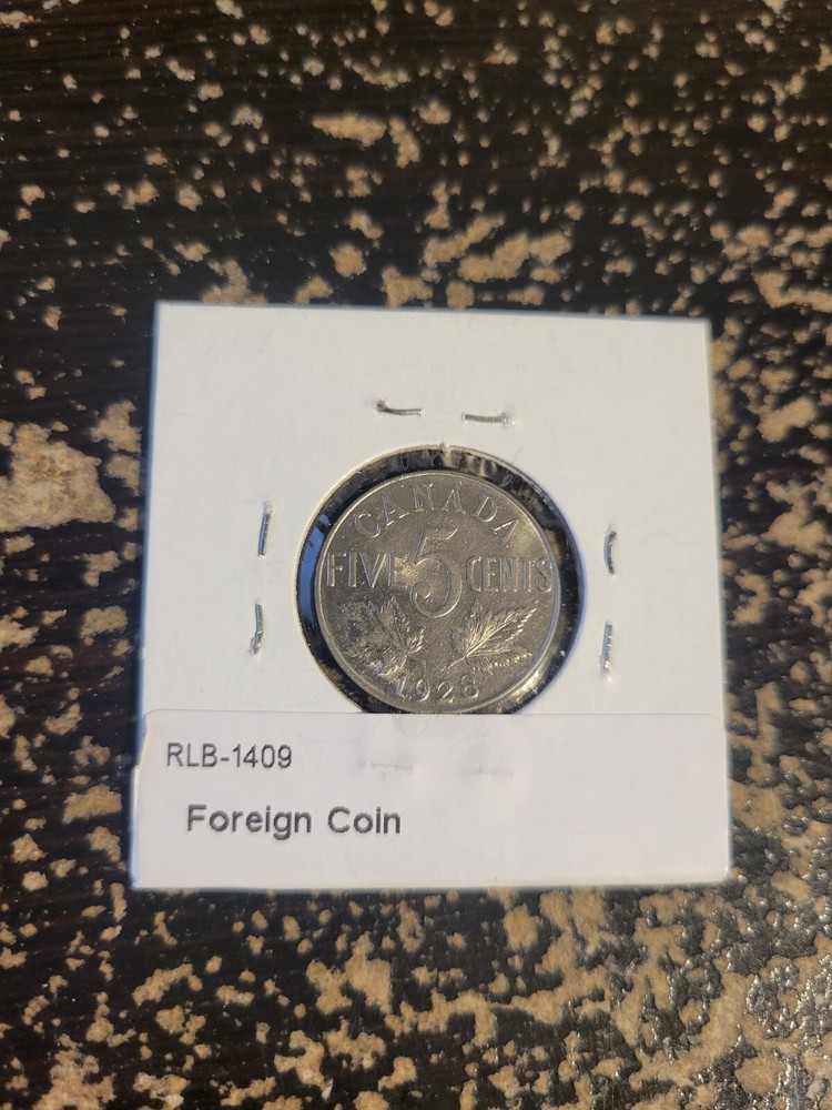1928 Canada 5 Cents