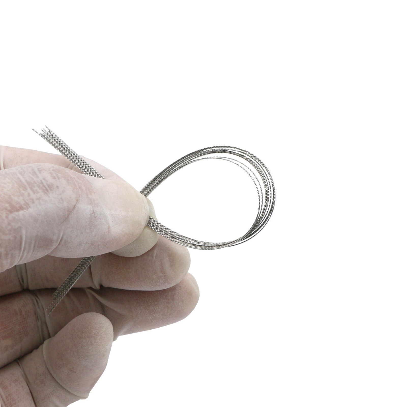 10 Pcs Dental Orthodontic Flat Strand Stainless Steel Lingual Retainer Wire