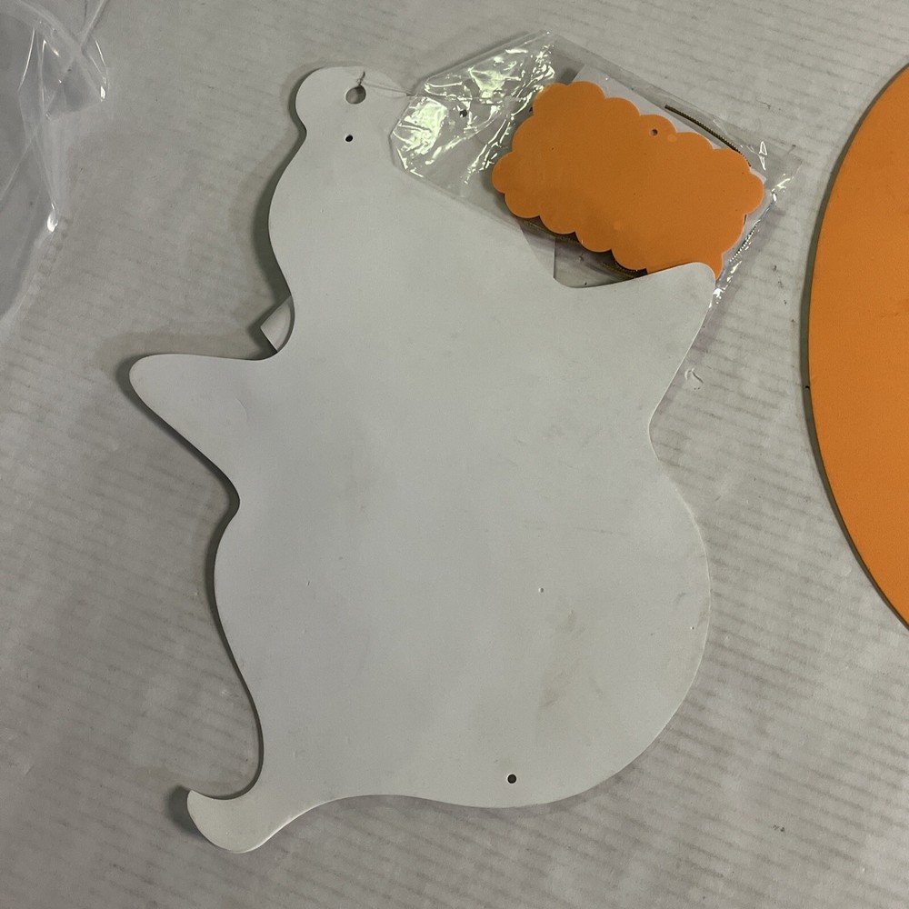 Fibre Craft Creative Hands smArt Kit Make a Pumpkin Ghost 2007 NOS