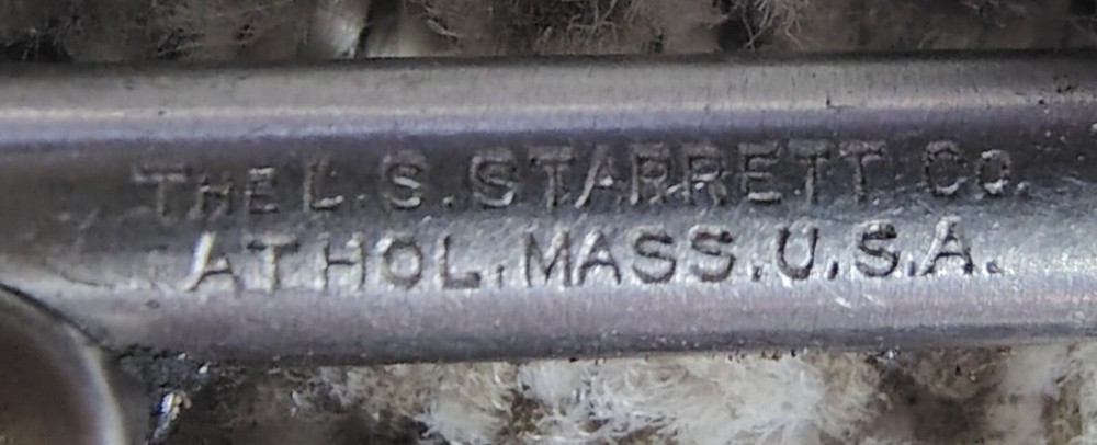 🗽 VINTAGE STARRETT 4" ID CALIPER