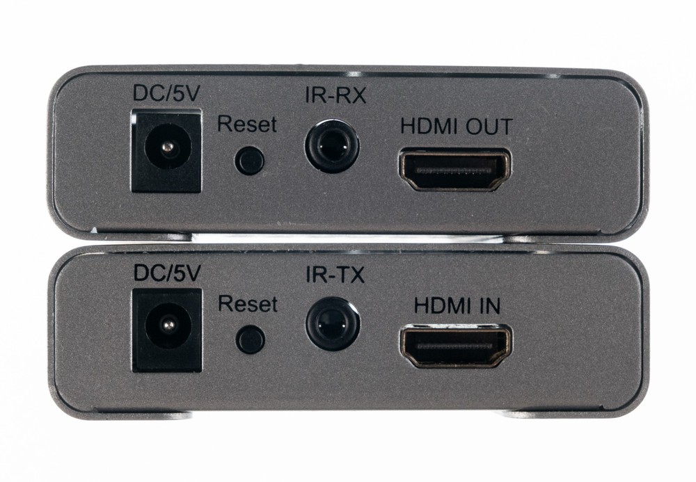 4k HDMI Extender via Ethernet Cat5e UTP Transmitter & Receiver Bundle No Cords