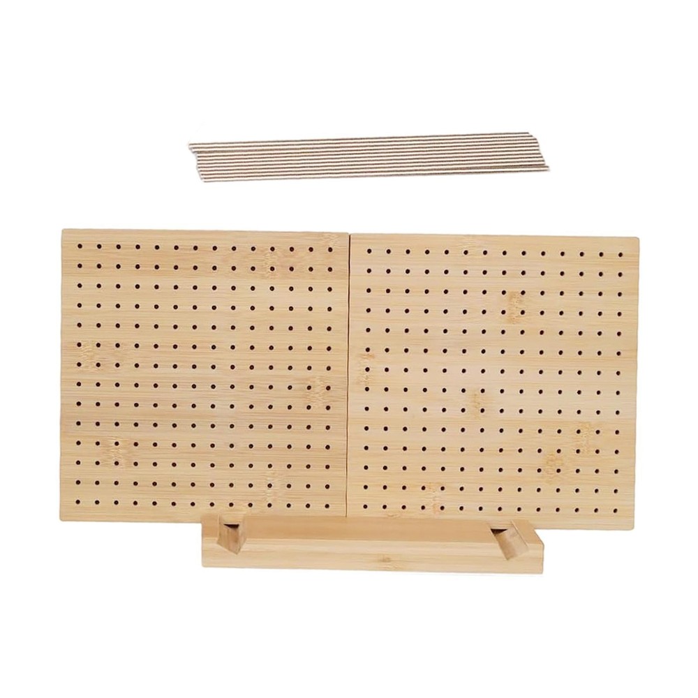 Crochet Blocking Board Knitting Blocking Board Versatile Wood Square Peg Loom