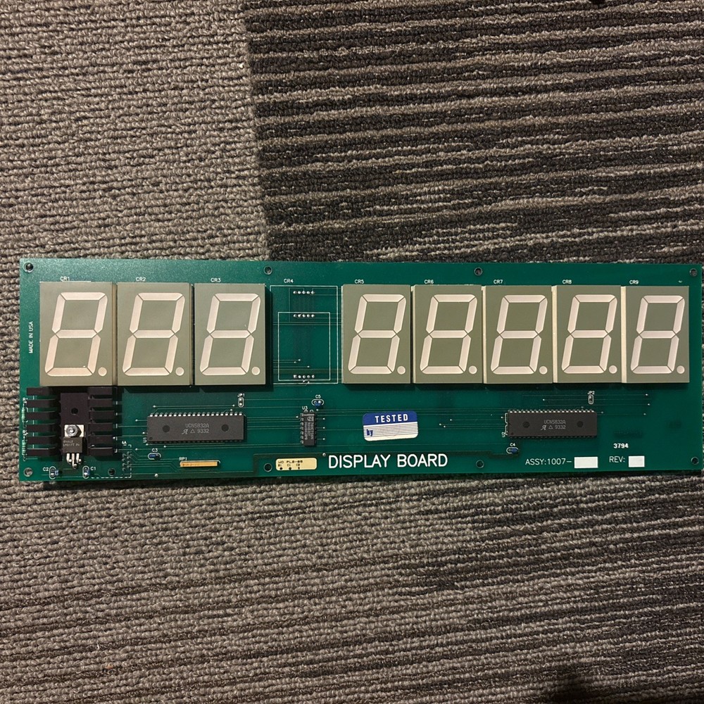 Dinoscore Arcade Redemption Scoreboard PCB Tested And Working Display Board