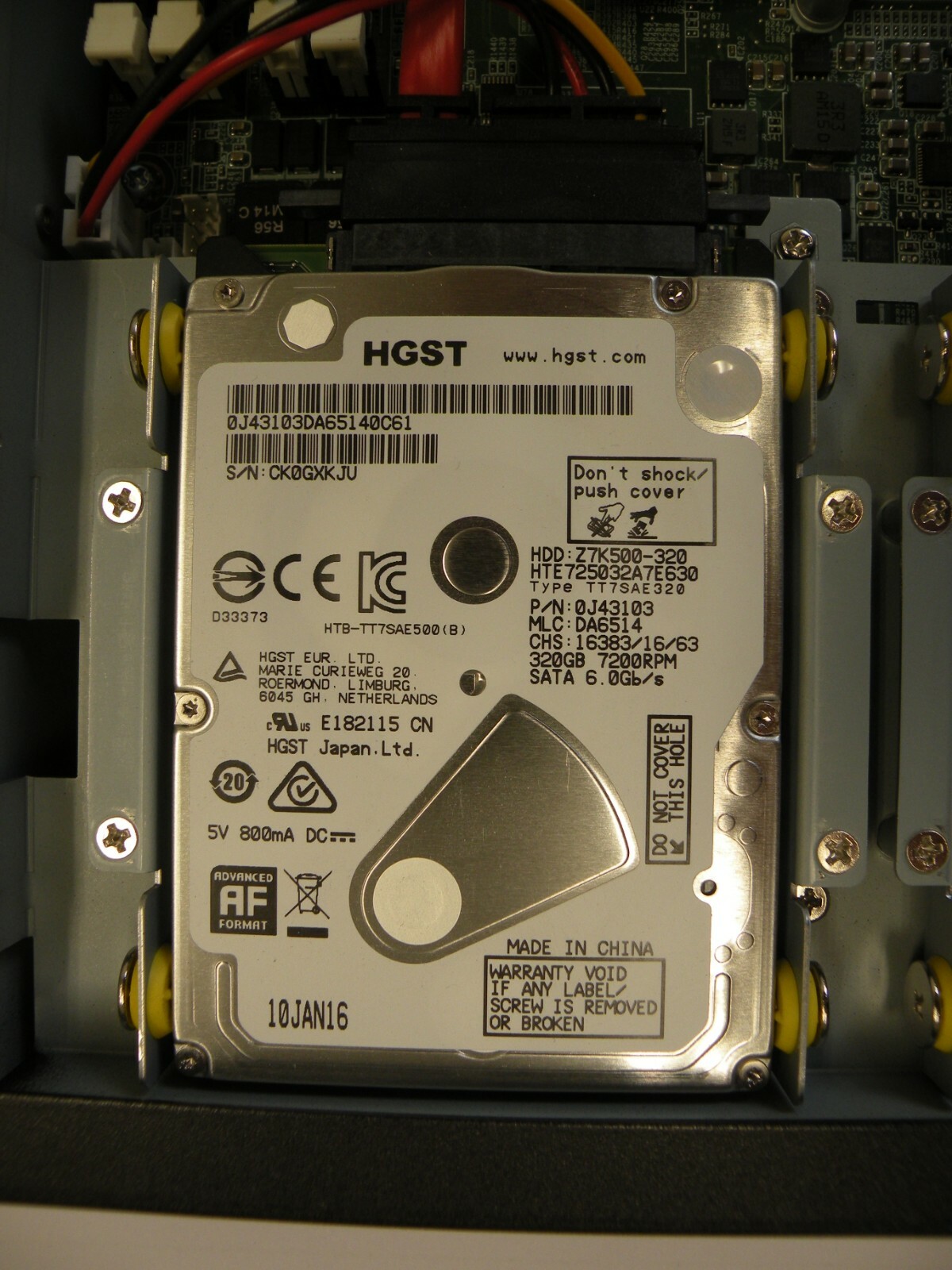 RIVERBED CXA-00570-B020 NETWORK APPLIANCE ACCELERATOR 2GB 320GB HDD 80GB SSD