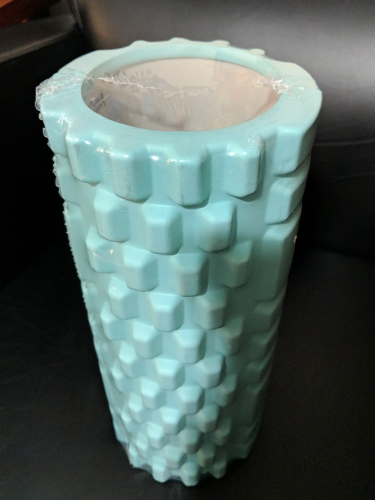 Mighty Buns Mint Foam Roller Exercise Roll Athletic Workout Gym Training Therapy