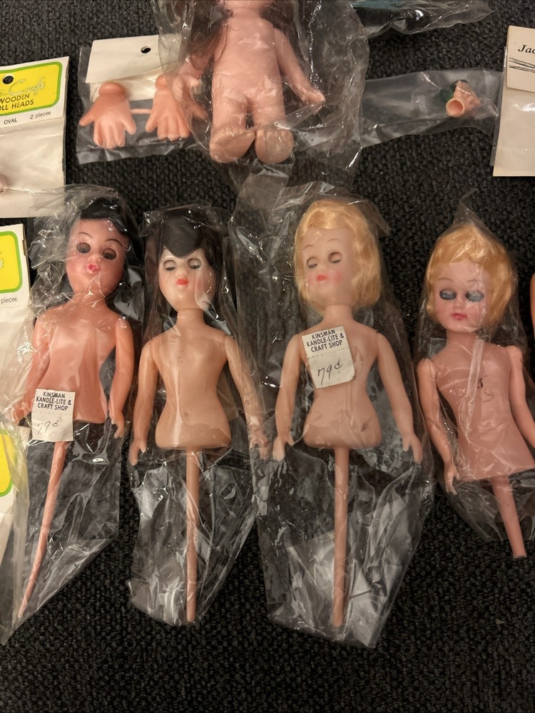 DOLL PART LOT NEW IN PACKAGE (B2)