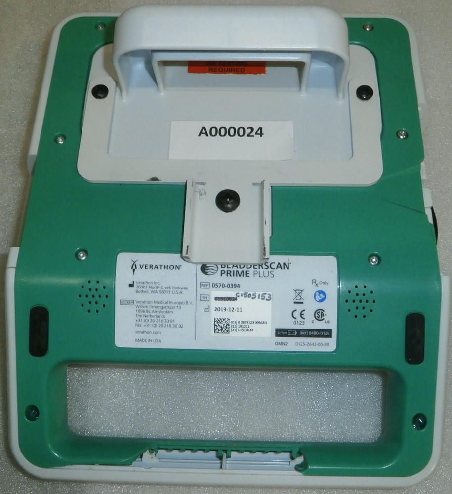Verathon BladderScan Prime Plus Scanner 0570-0346