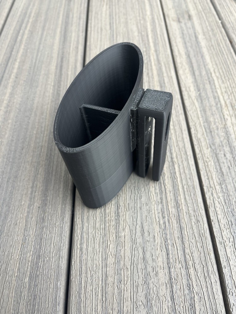 Boat Storage Windshield Cubby (black)