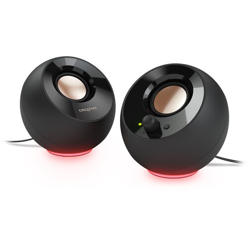 Creative Labs Pebble SE 2.0 Desktop Speakers - Black