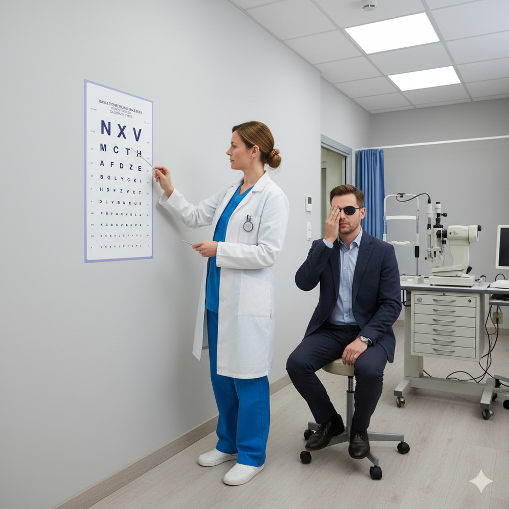 Mixed Decimal Eye Chart