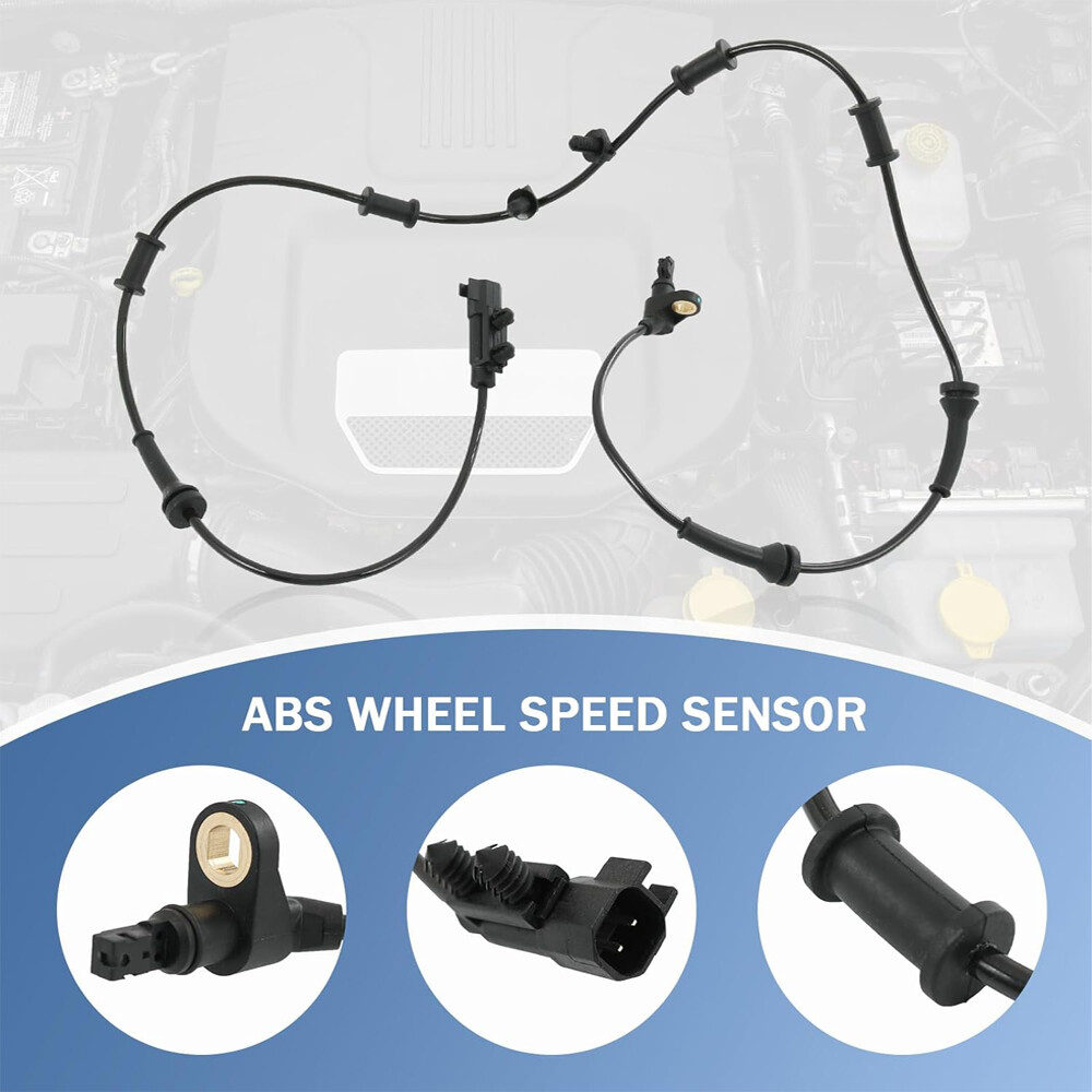 4PCS Front Rear Left Right ABS Wheel Speed Sensor For 2007-2016 Jeep Wrangler