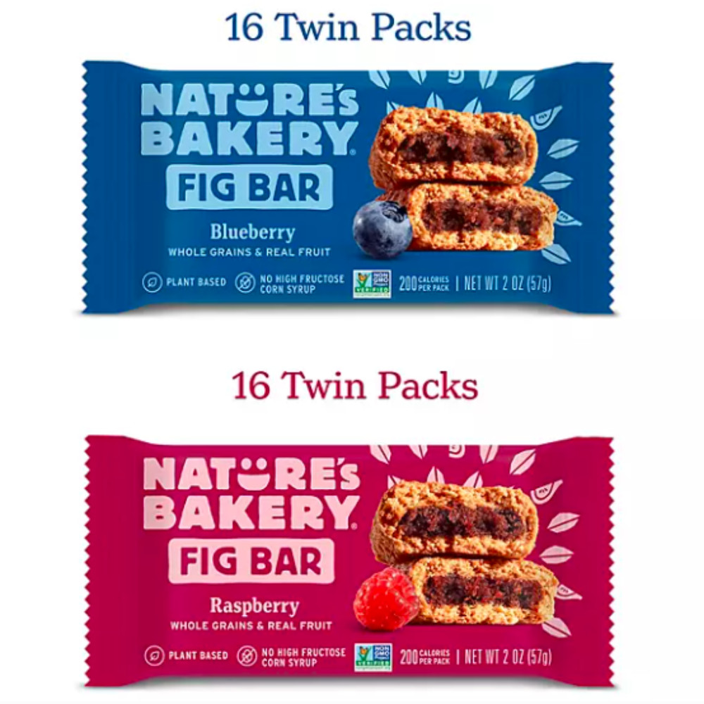 Nature's Bakery Fig Bars Variety Pack 2 oz 32 ct