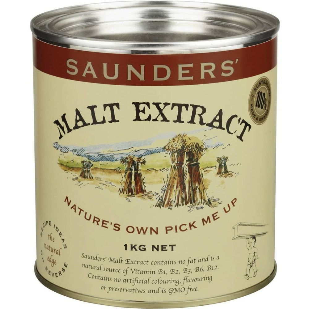 Saunders Malt Extract Tub 1kg