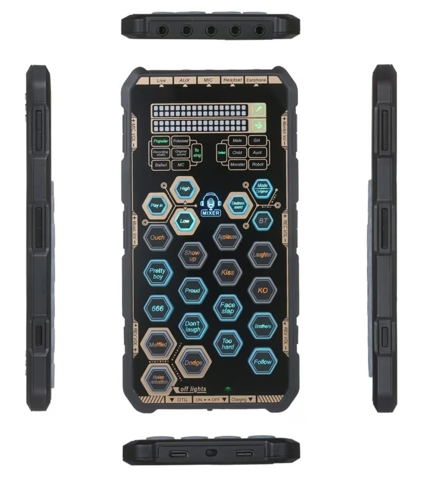 Universal Sound Card for Mobile Phone and Computer