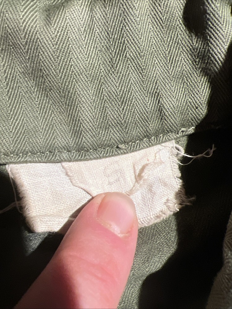 WW2 US Army HBT Jacket Good Condition 1945 Dated (FF505