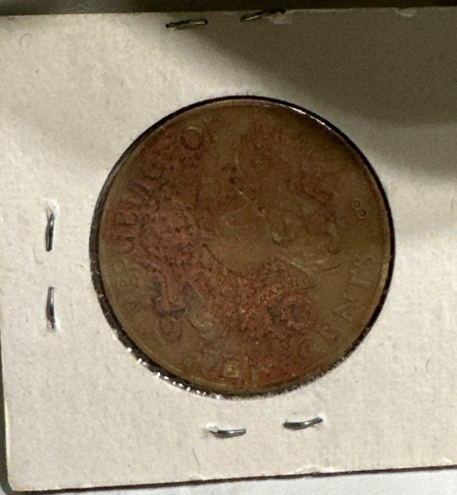 Kenya 10 Cent Coin 1968