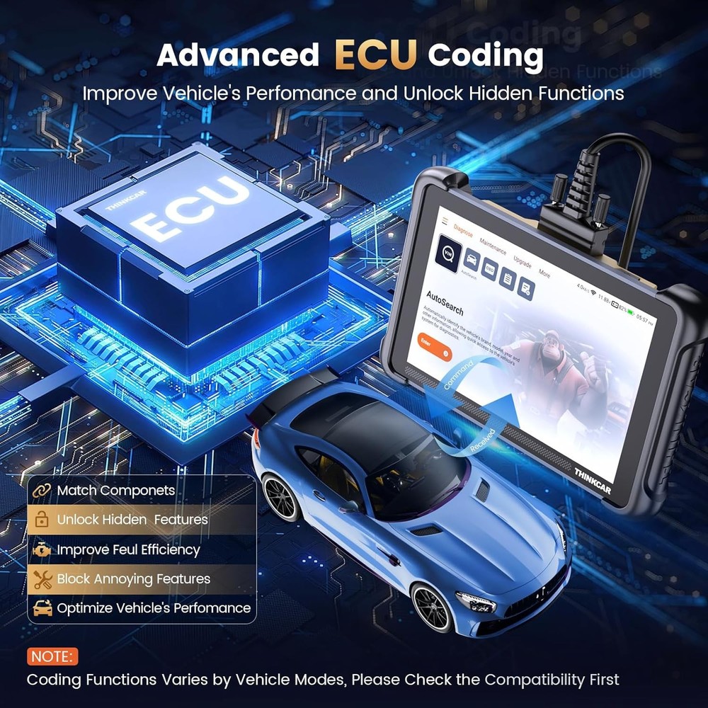 THINKSCAN 689 TPMS Programmer Scanner ECU Coding Diagnostic Tool 35+Resets FREE