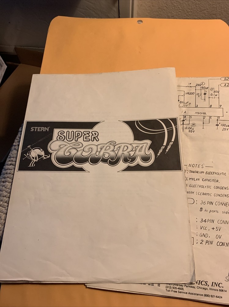 Super Cobra Stern,,,arcade game manual