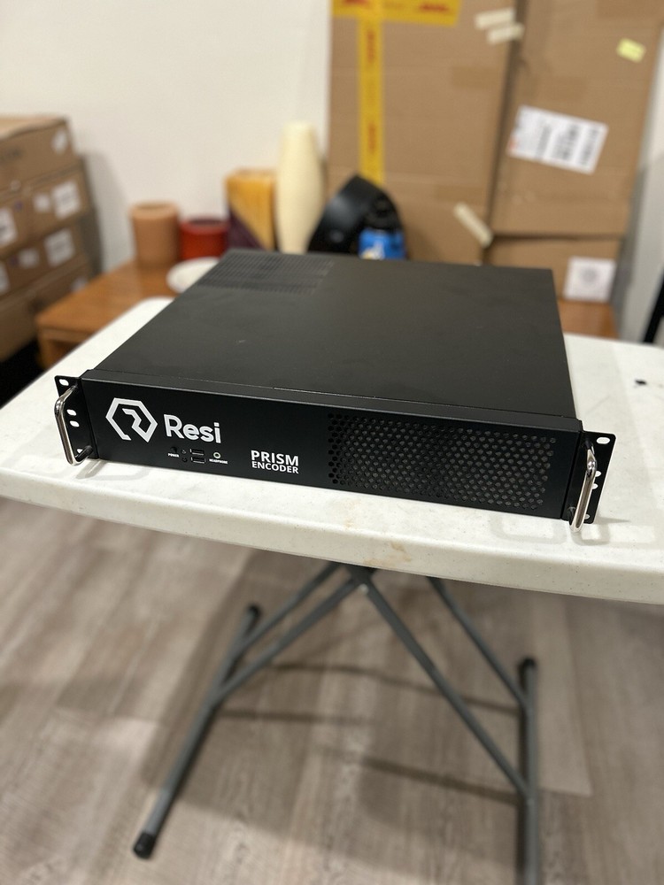 NEW! Resi Prism Single 4k Or Dual 1080 Live Stream Encoder E2221 Unused