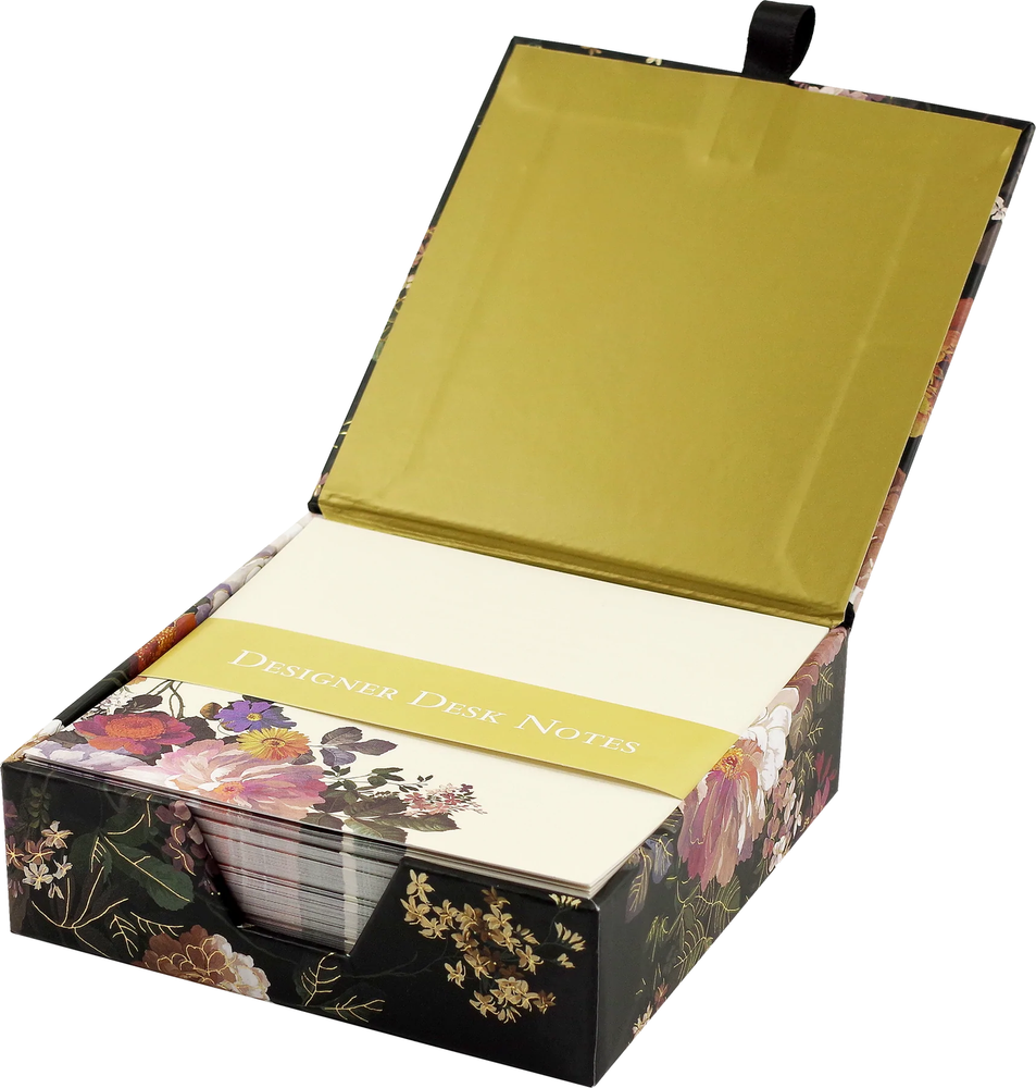 Desk Notes - Midnight Floral