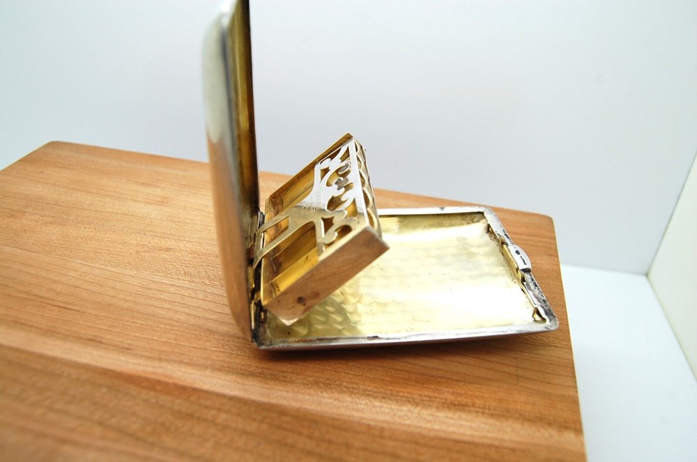 ANTIQUE HAVONE STERLING SILVER CIGARETTE CASE