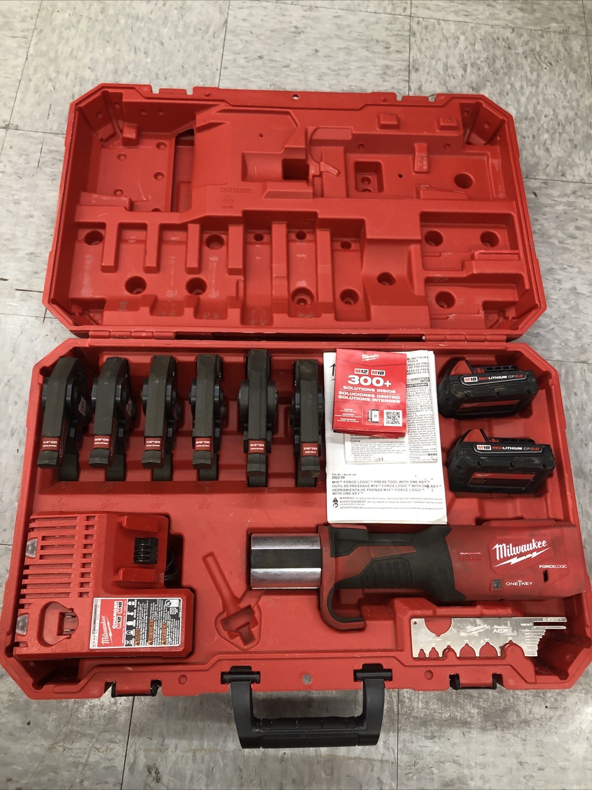 Milwaukee 2922-22M M18 Force Logic Brushless Cordless Press Tool Kit