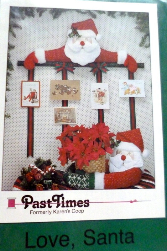 *GREAT VTG SANTA CHRISTMAS SEWING PATTERN UNCUT