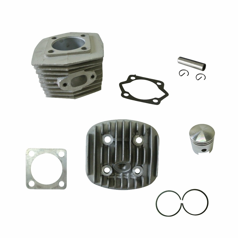 Cylinder Head & Cylinder Piston Kit For 66cc 80cc 2 Stroke Engine Motorized Bike