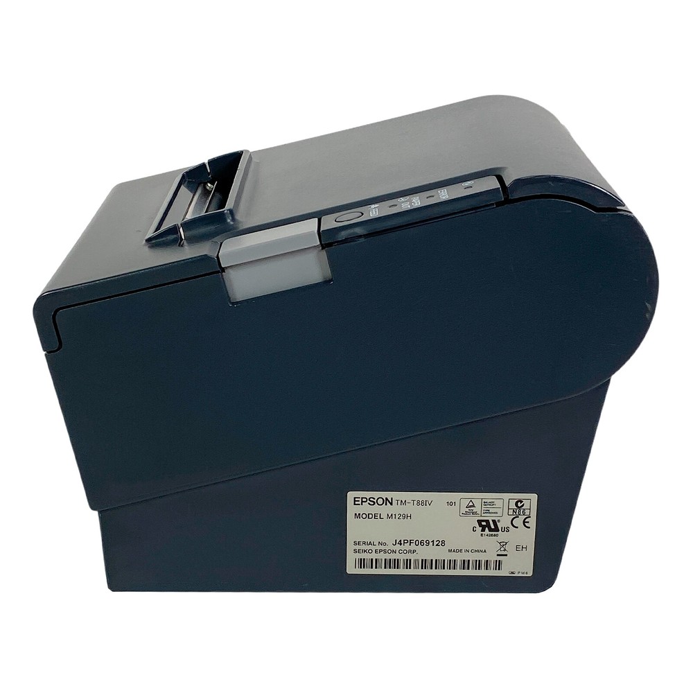 Epson TM-T88IV POS Compact Thermal Receipt Printer USB w/ Adapter FULLY TESTED