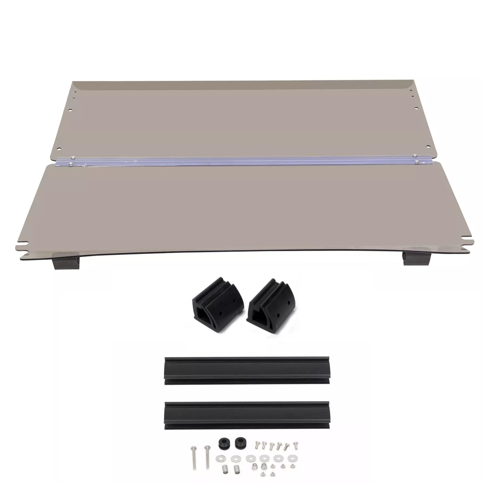 For Club Car Precedent 2004-UP Golf Cart Fold Down Windshield Tinted Windscreen