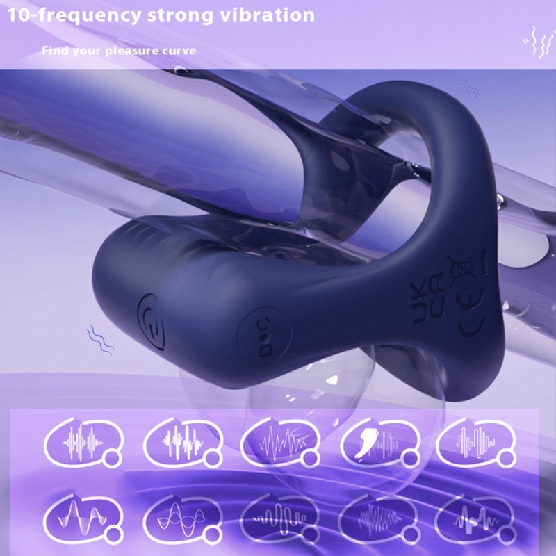 Electric Penis-Stretcher Enhancer-Ball-Scrotum-Ring Delay Ejaculation Men Remote