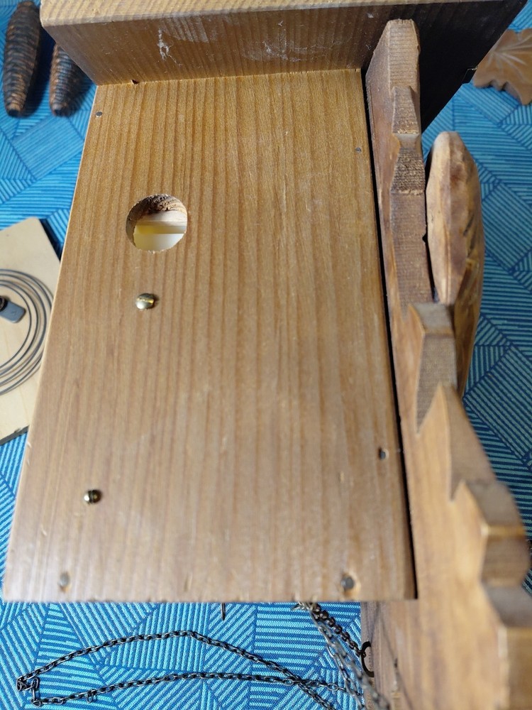 Large 1 Day Cuckoo Clock Complete Working . Watch Video