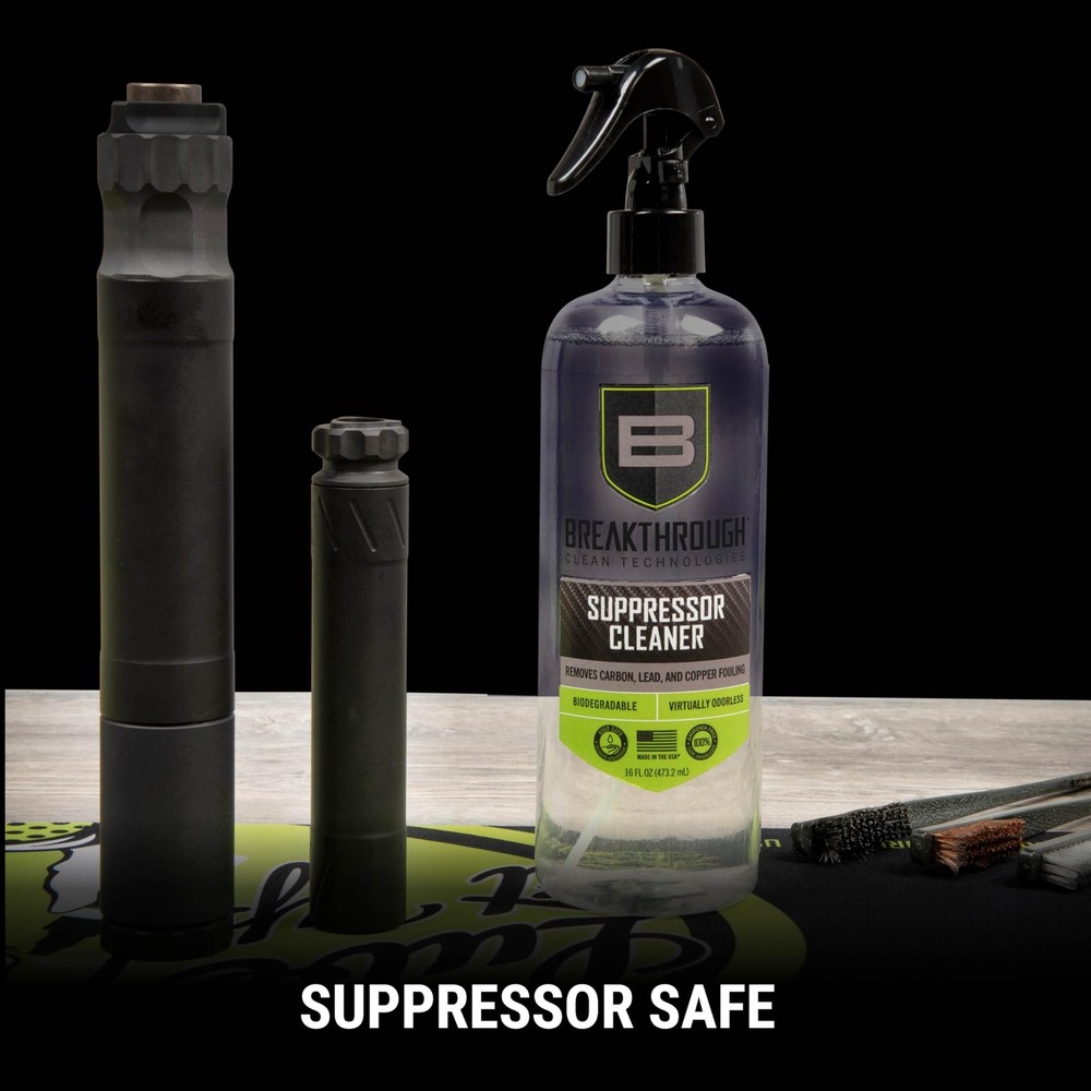 Breakthrough Clean Suppressor Cleaner - Heavy Carbon & Lead Remover