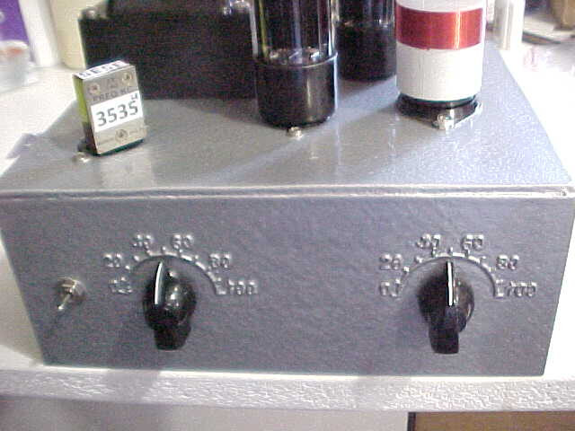 DUAL 6V6 QRP CW TRANSMITTER 160/80/40 METER CW