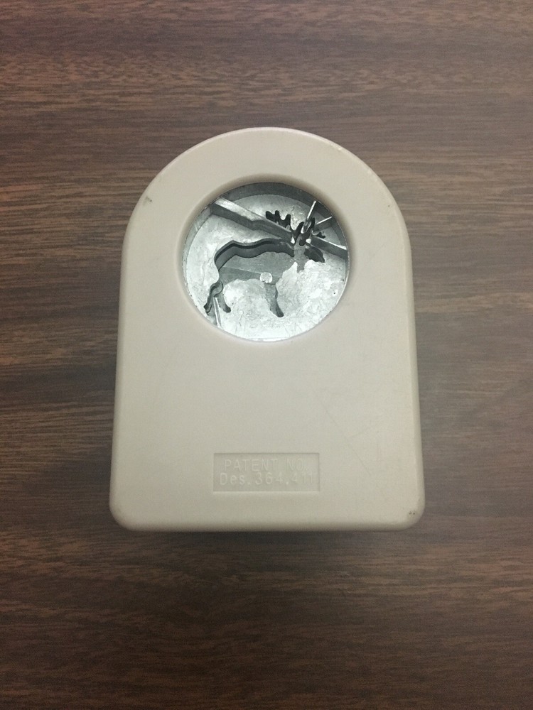 Mcgill Moose Scrapbooking Punch Winter Fall Craftivity