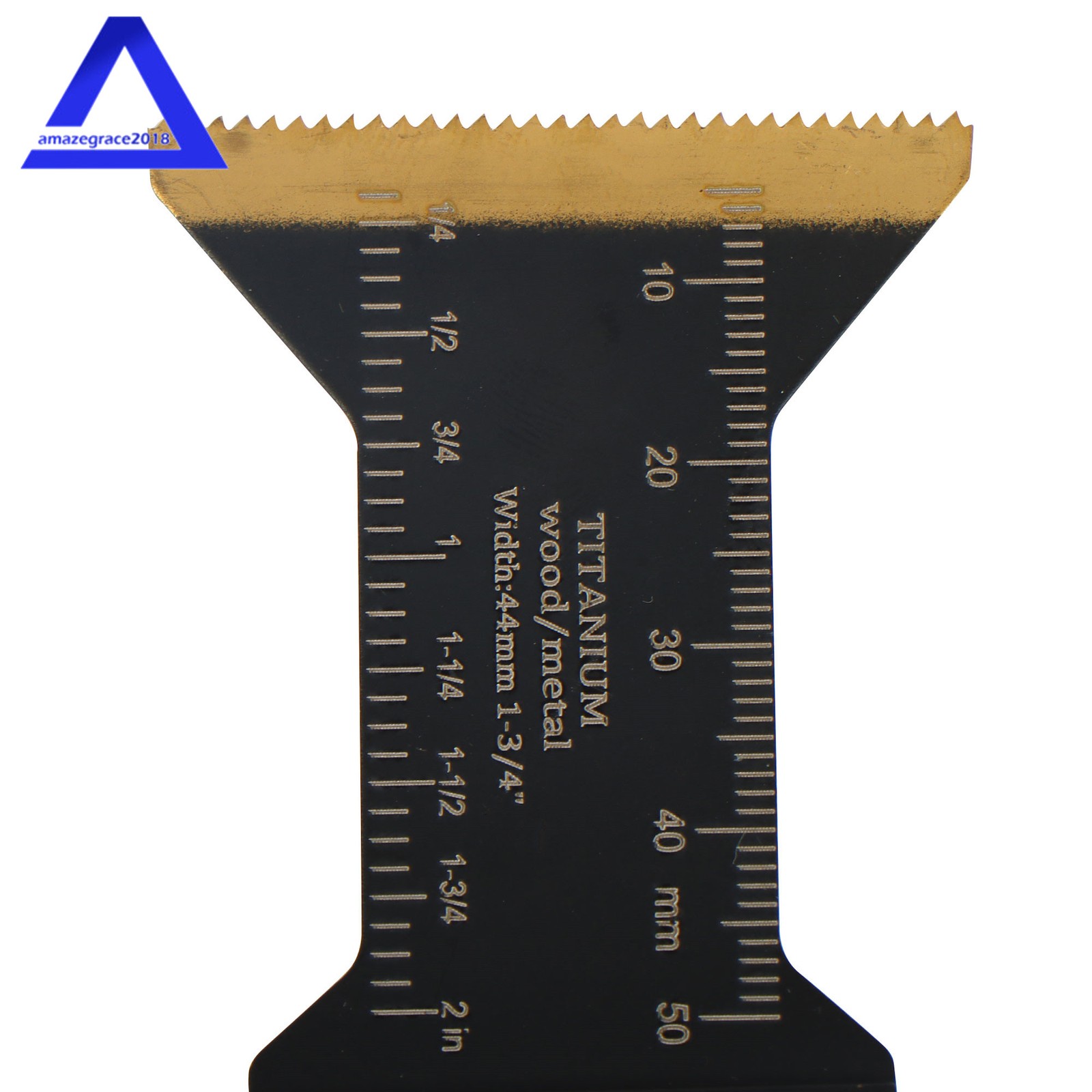 15 PCS Titanium Oscillating Saw Blades Metal Cutting Multitool Blades for Nails