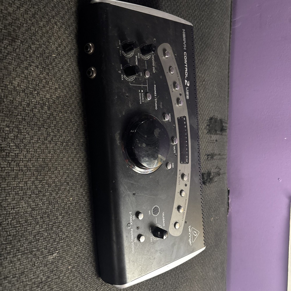 Behringer Xenyx Control2USB Studio Control and Communication Center