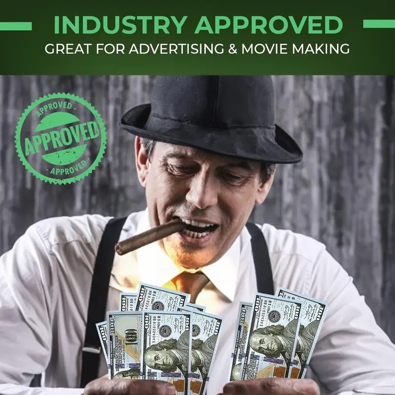 Aged 20k Money Props Toy Play Fake Bills For Video, Learning Education Toys