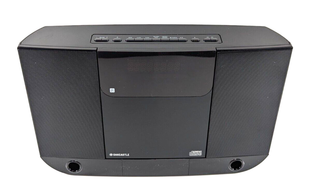 Oakcastle HIFI100 Compact Stereo System with Bluetooth Wall Mountable CD Player