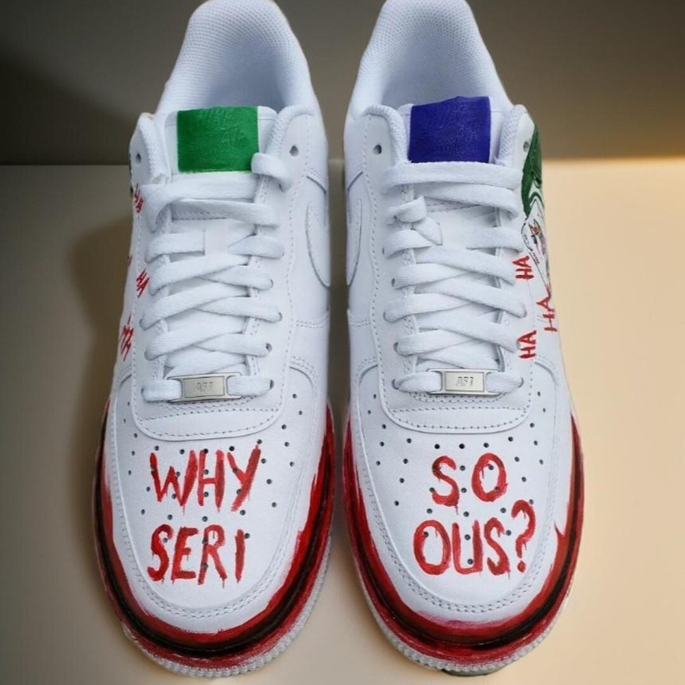 Custom Nike Air Force 1 Joker Theme