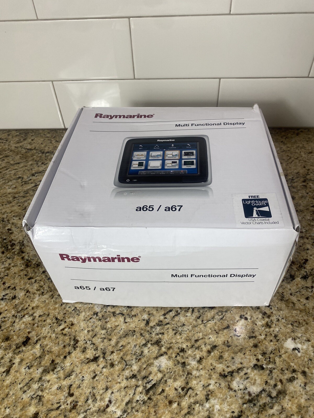 New/Open Box- Raymarine A67 Multifunction Display Part # E70077 - Version 7.43